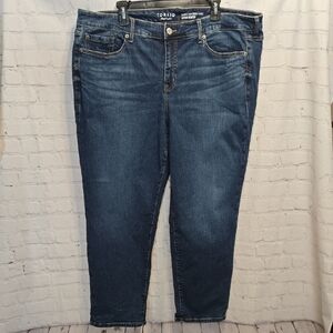 Torrid Plus Size 20 Perfect Boyfriend Ankle Jeans